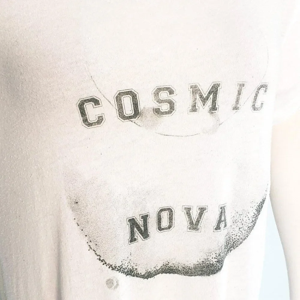 Free People White High-Low Tunic Tee - Picture 2 of 8